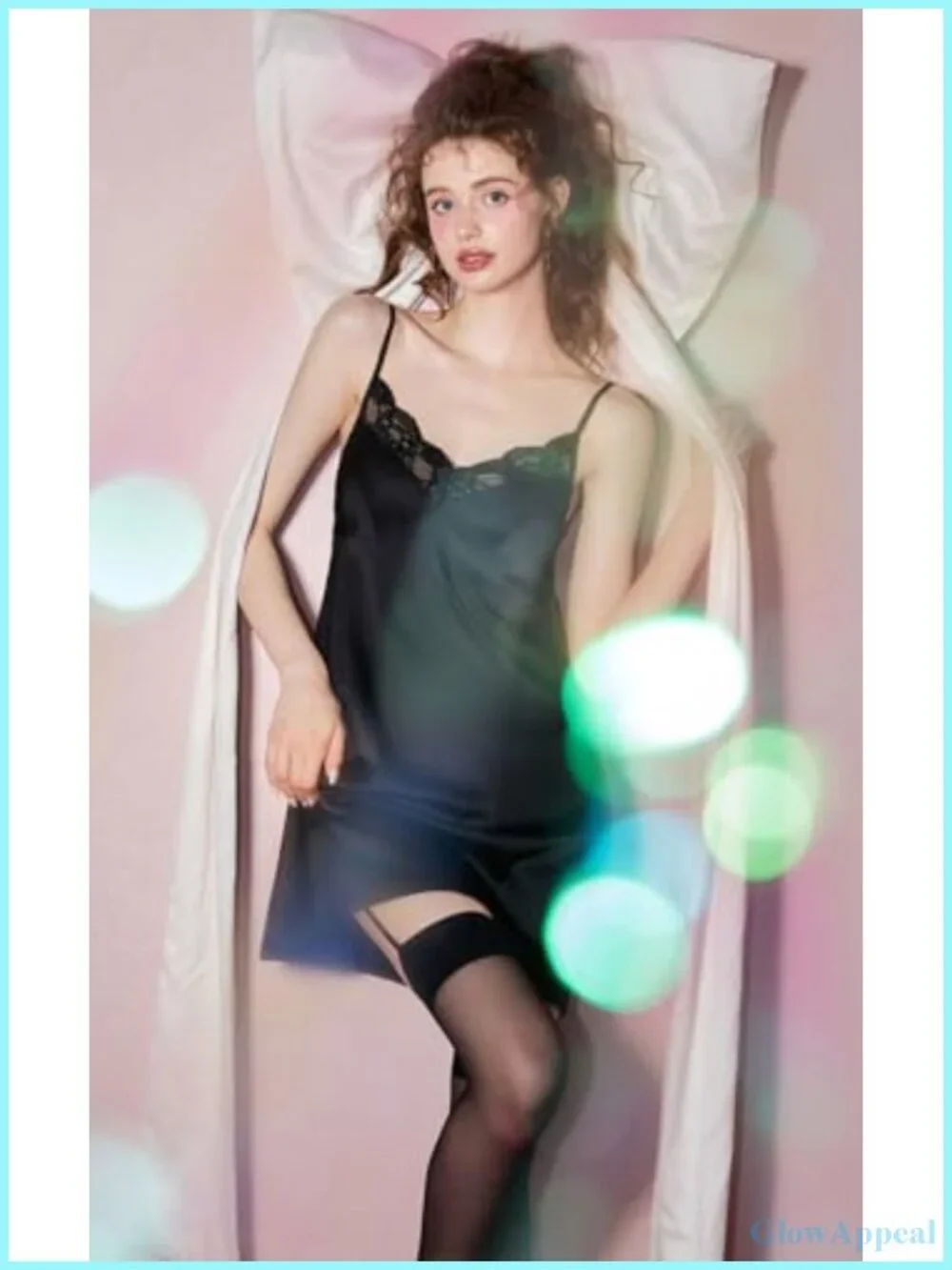 Silky Satin Nightgown Adjustable Spaghetti Strap V-Neck Sleeveless Dress